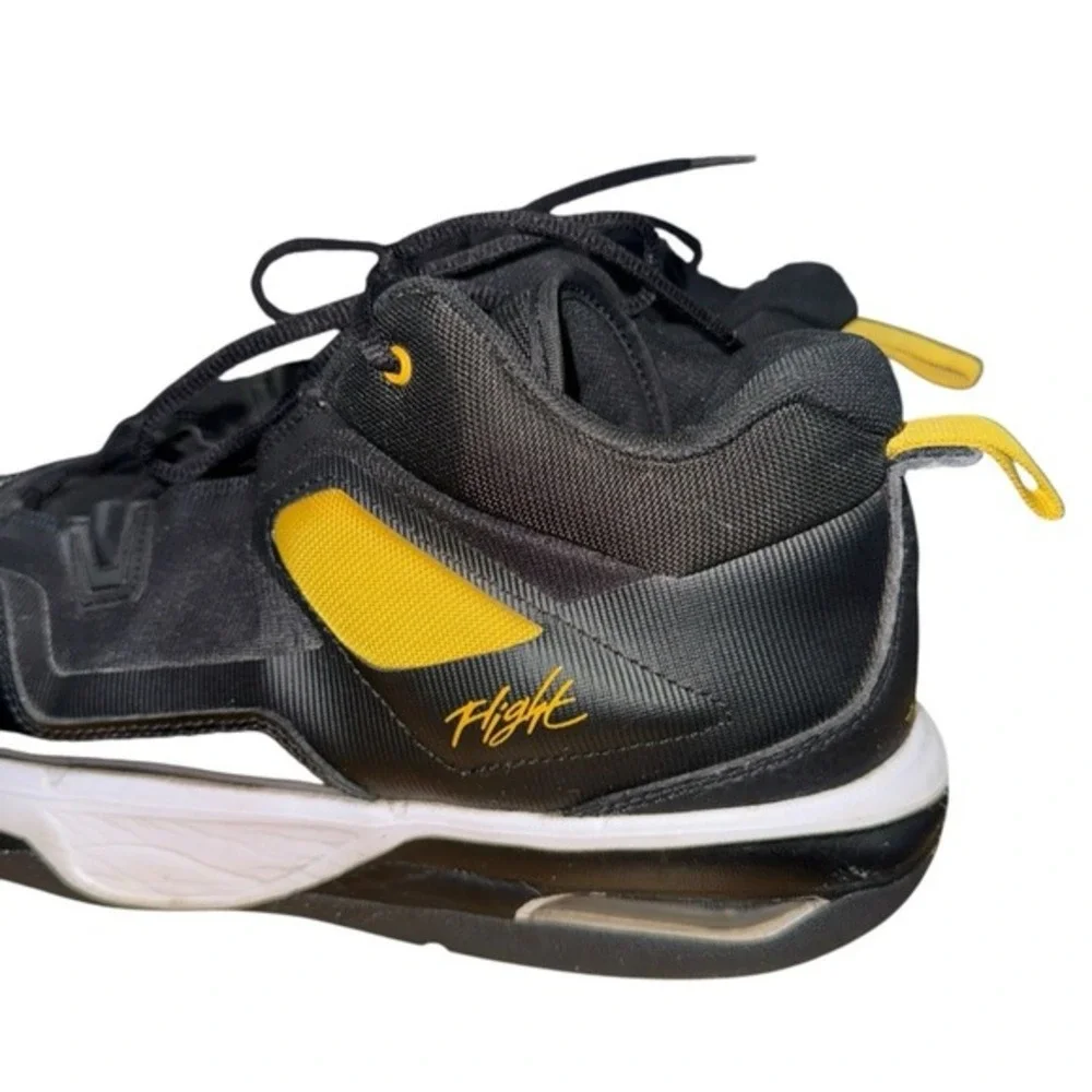NIKE Jordan Stay Loyal 3 MENS 14 PRE-OWNED Sneakers/Shoe FB1396-071 Black/Yellow